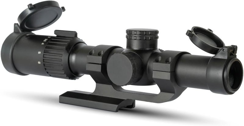 Monstrum Banshee 1-6x24 LPVO Rifle Scope with Offset Scope Mount - Image 1